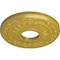 Ekena Millwork Nadia Ceiling Medallion (Fits Canopies up to 4 7/8"), 12 1/8"OD x 3 5/8"ID x 7/8"P, Rich Gold CM12NARGS - alternate 3